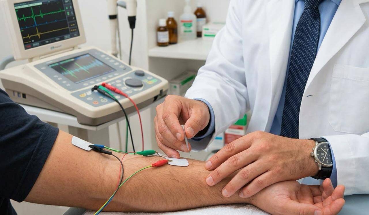Estudio combinado de electromiografía y conducción nerviosa